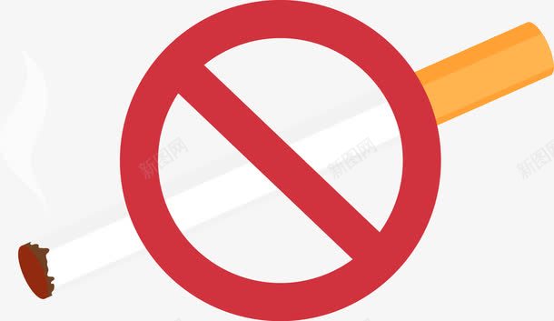 禁止吸烟卡通标志png免抠素材_88icon https://88icon.com nosmoking 停止 健康 卡通 吸烟 拒绝卡通 标志 烟头 禁烟 符号 警告 香烟
