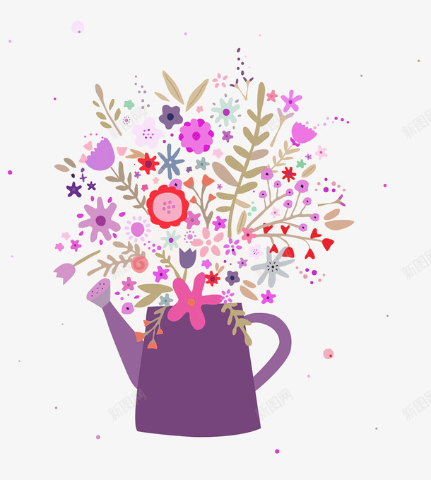 手绘花瓶花卉花朵图案png免抠素材_88icon https://88icon.com 手绘花瓶 花卉 花朵图案
