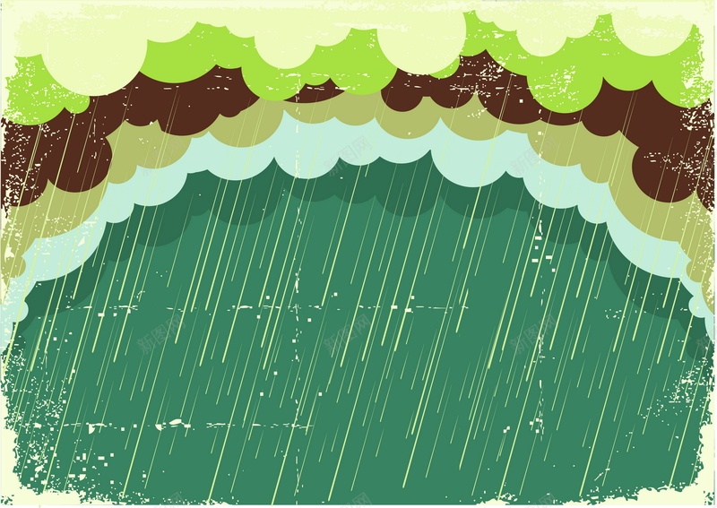 下雨矢量图ai设计背景_88icon https://88icon.com 下雨 卡通 手绘 童趣 细雨 雨水 雨滴 矢量图