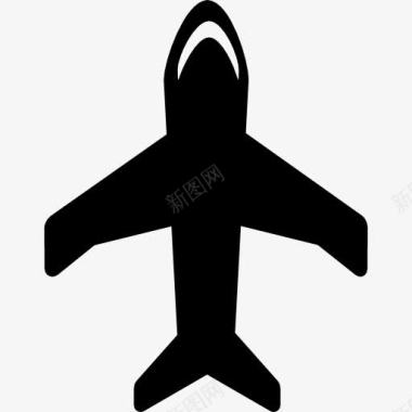 飞机图标矢量图大飞机图标图标