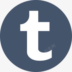 Tumblr博客社会社交媒体Tumblr标志图标高清图片