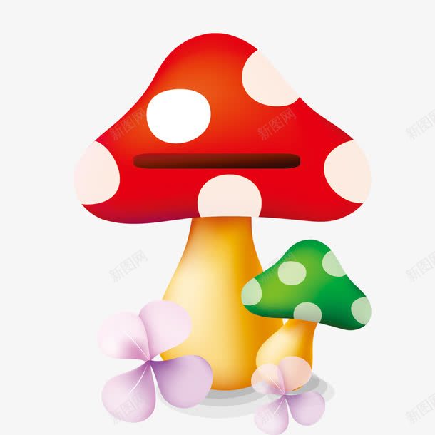 小蘑菇png免抠素材_88icon https://88icon.com 儿童节装饰 卡通 卡通元素 蘑菇