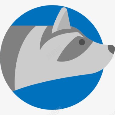 野生动物Racoon图标图标