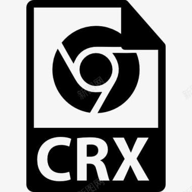 WAV文件格式crx文件格式符号图标图标