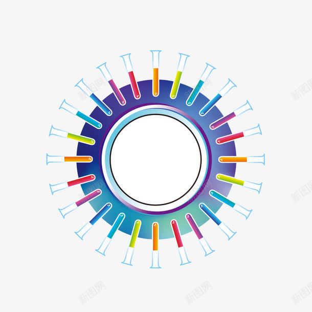 科技元素底纹png免抠素材_88icon https://88icon.com 化学 底纹 彩色 科技