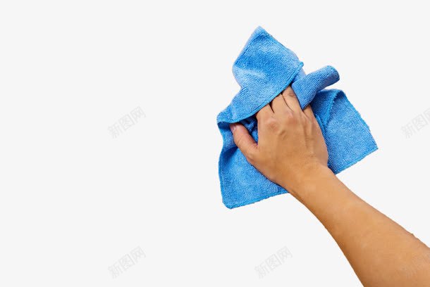 蓝色抹布png免抠素材_88icon https://88icon.com 布巾 手 打扫清洁 抹布 擦布 棉布巾 毛巾 蓝色 除尘