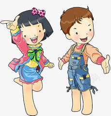 卡通清新可爱人物png免抠素材_88icon https://88icon.com 人物 动漫 卡通 可爱 清新 男女 童年