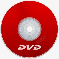 DVD红CD盘磁盘保存极端媒体素材