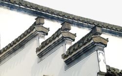 马头墙建筑装饰素材