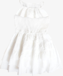 白色漂亮裙子素材