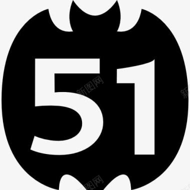 帽子符号51社会的标志图标图标