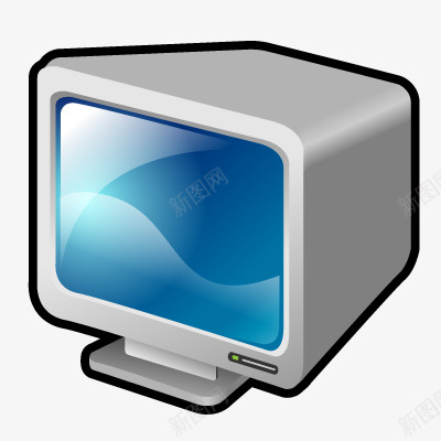 CRT监控脑卒中png免抠素材_88icon https://88icon.com CRT Crt monitor 监控