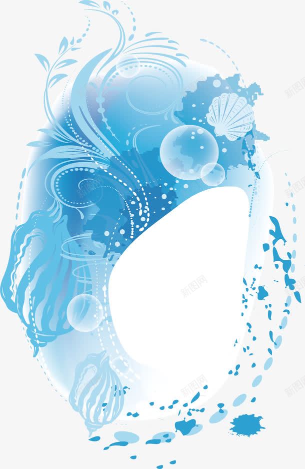 淡蓝色背景元素装饰图案花纹png免抠素材_88icon https://88icon.com 淡蓝色 背景元素 花纹 装饰图案
