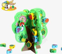 儿童智慧树玩具素材