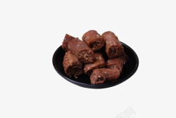 盘子上的鸭脖素材