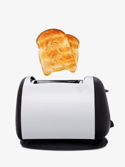 面包机和面包素材