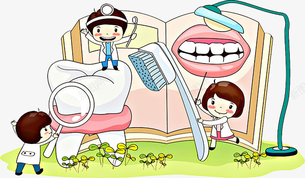 刷牙和牙齿png免抠素材_88icon https://88icon.com 刷牙 牙齿 矢量装饰 装饰 装饰画