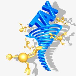 tax3D小人高清图片