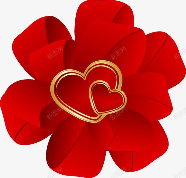 红色卡通心形不规则形状图案png免抠素材_88icon https://88icon.com 不规则形状图案 卡通心形 红色