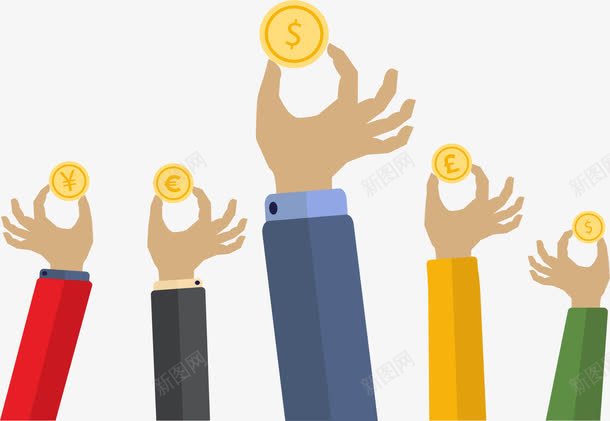 金融市场货币汇率png免抠素材_88icon https://88icon.com 手拿金币 汇率 矢量素材 货币市场 金融行业