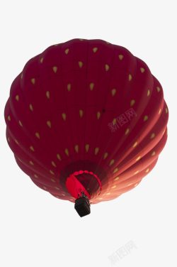 热气球红色热气球装饰素材