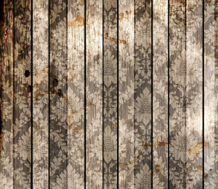 木板底纹欧式古典花纹矢量背景背景