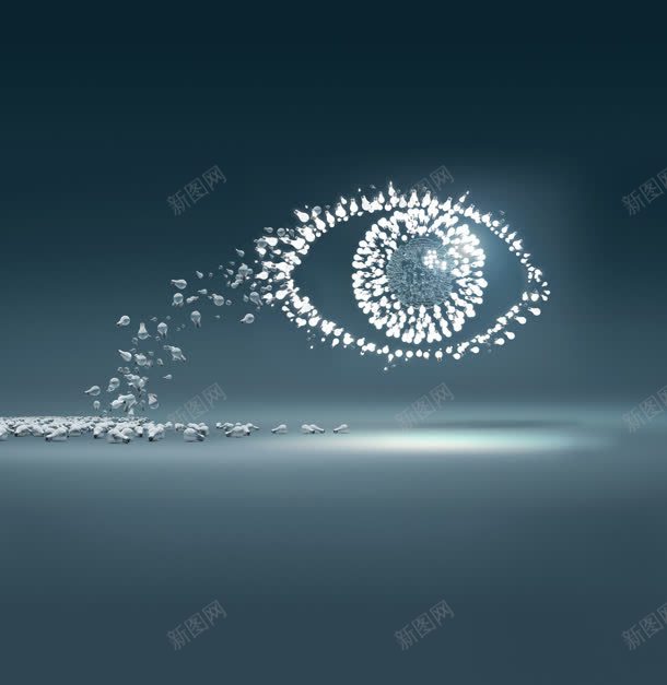 碎石头拼成的眼珠jpg设计背景_88icon https://88icon.com 眼珠 碎石