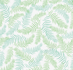绿色针叶树叶花纹矢量图素材