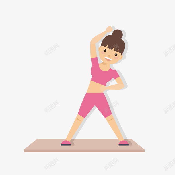 卡通手绘全民健身日女孩做瑜矢量图eps免抠素材_88icon https://88icon.com 免抠图PNG 全民健身日 卡通 女孩做瑜伽 手绘 矢量卡通手绘全民健身日女孩做瑜伽免抠图PNG免费下载 矢量图