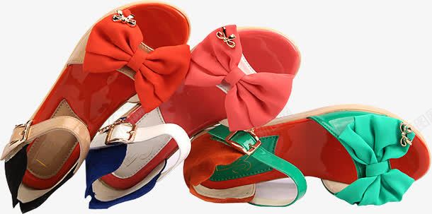 夏日童鞋绿色红色鞋子png免抠素材_88icon https://88icon.com 夏日 红色 绿色 鞋子