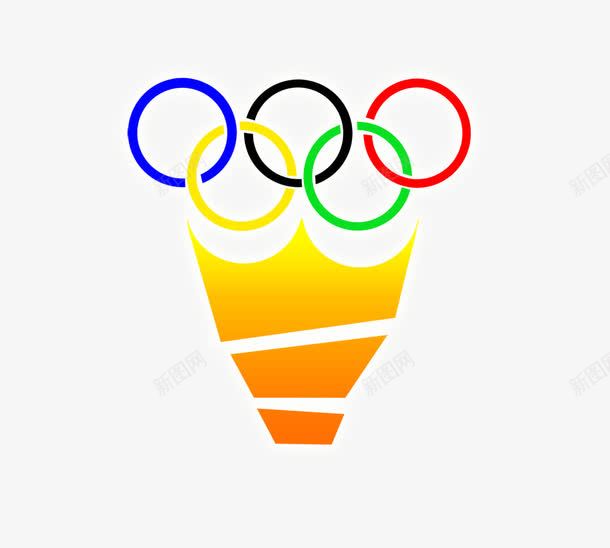 五环png免抠素材_88icon https://88icon.com 五环 奥运 火炬