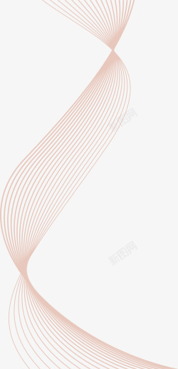 漂浮线条矢量图素材