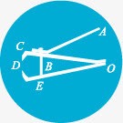 秋季元素扁平化数学公式图标图标