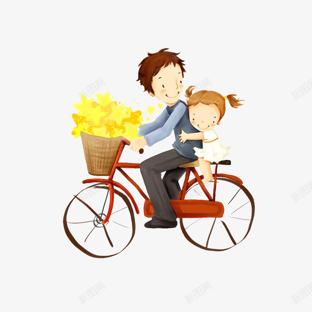 自信踩自行车的卡通人物png免抠素材_88icon https://88icon.com 卡通 小清新 父女 自信人物 自信踩自行车人物 自行车 节日宣传海报PNG 节日宣传海报PNG素材 踩自行车的卡通人物