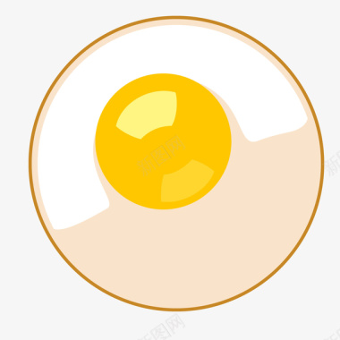 彩绘鸡蛋彩绘食物图标图标