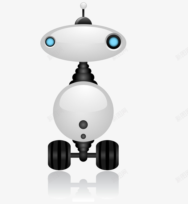 手绘可爱机器人png免抠素材_88icon https://88icon.com 可爱机器人 手绘机器人矢量图 机器人 机器人免费png下载