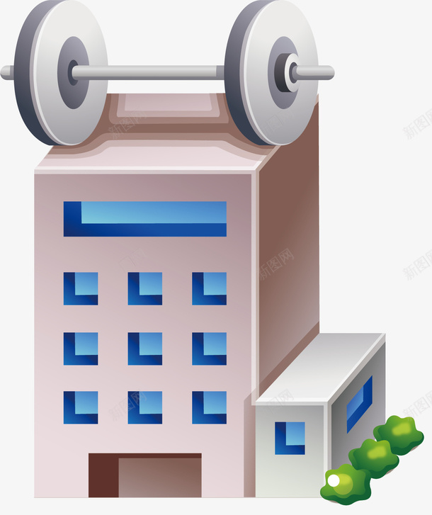 卡通立体建筑矢量图ai免抠素材_88icon https://88icon.com 卡通 卡通房子 可爱 建筑 房子 矢量图