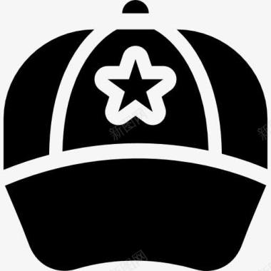 帽子棒球帽图标图标