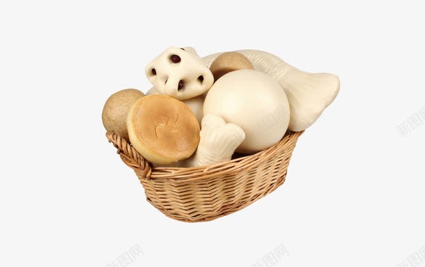 花卷馒头png免抠素材_88icon https://88icon.com 手工馒头 窝窝头 花卷 馒头