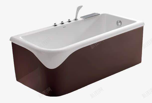 洗手间浴缸png免抠素材_88icon https://88icon.com 家用 洁具 洗手间 浴缸 陶瓷