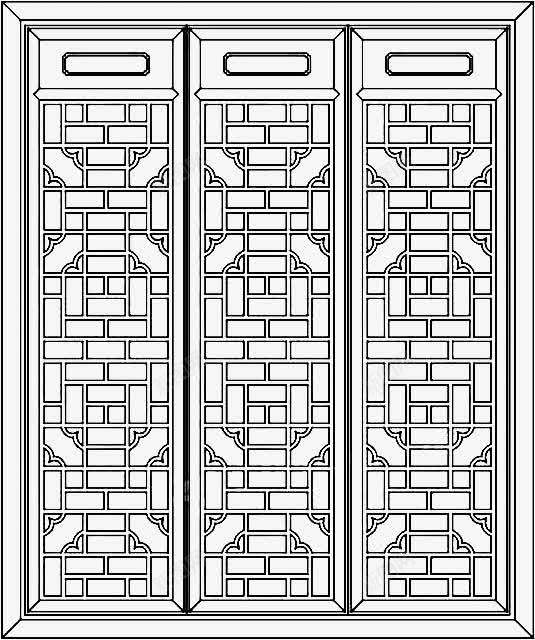 古代雕花窗户png免抠素材_88icon https://88icon.com 中国风 古代雕花窗户 古典 木窗 窗户 红木