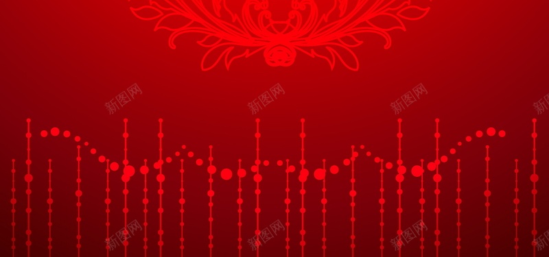 红色花纹矢量图ai设计背景_88icon https://88icon.com 吊饰 红色 纹理 花纹 质感 矢量图