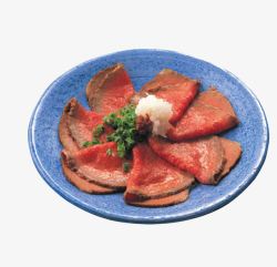 葱花肉排素材