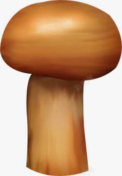 卡通古力蘑菇素材