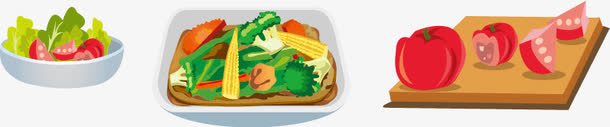 蔬菜水果沙拉png免抠素材_88icon https://88icon.com 健康食物 减肥餐 有机食品 案板 水果 水果沙拉 蔬菜 蔬菜沙拉