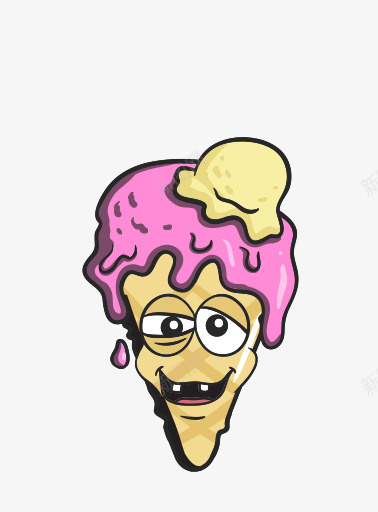 卡通锥奶油表情符号冰蛋卷冰淇凌png免抠素材_88icon https://88icon.com Cartoon cone cream emoji ice 冰 卡通 卡通锥奶油表情符号冰蛋卷冰淇凌emojis免费下载 奶油 表情符号 锥