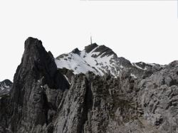 阿尔卑斯山徒步登山七素材