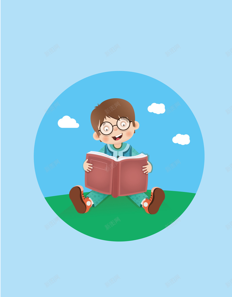 国际儿童图书日公益矢量海报背景ai设计背景_88icon https://88icon.com 书本 儿童 公益 卡通 可爱 国际 图书日 海报 眼镜 矢量 素材 背景 矢量图