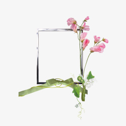 花卉装饰边框素材