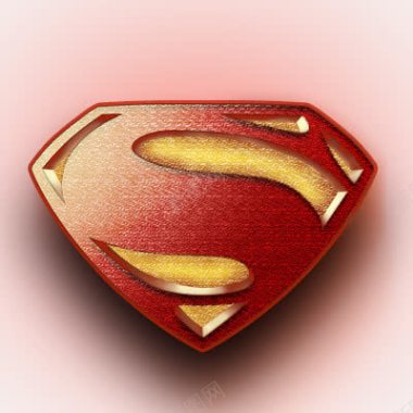 红色电话标志超人logo图标图标